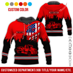 Custom Text and Love Tow Truck Hoodie - photo 63