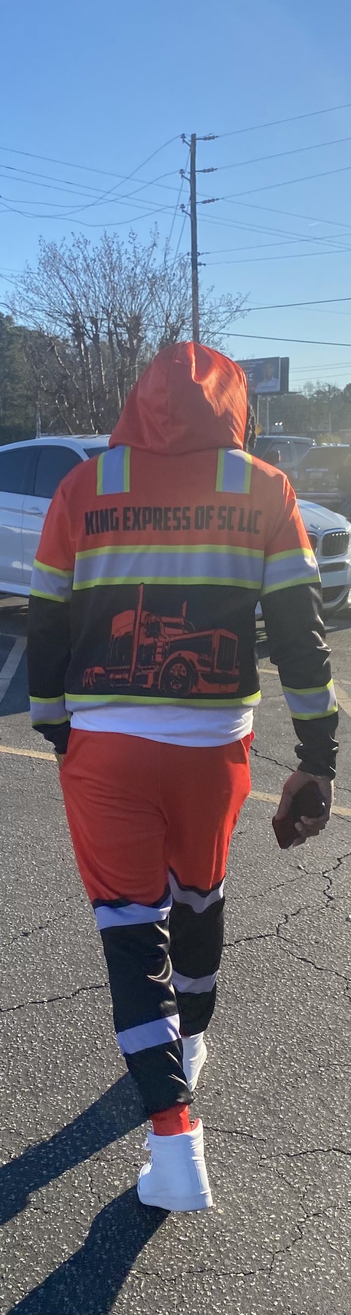 Click to view full screen Pocket - Personalized Name And Color Semi Truck Uniform All Over Printed Clothes AD235 photo review