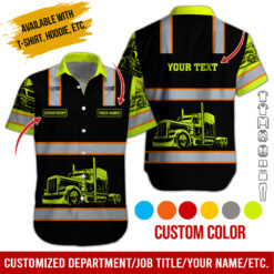 Custom Text and Color Truck Driver Uniform Hoodie - photo 61