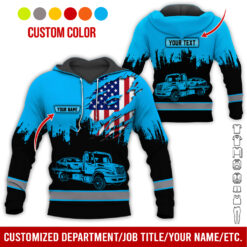 Custom Text and Love Tow Truck Hoodie - photo 70