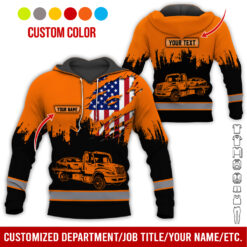Custom Text and Love Tow Truck Hoodie - photo 72