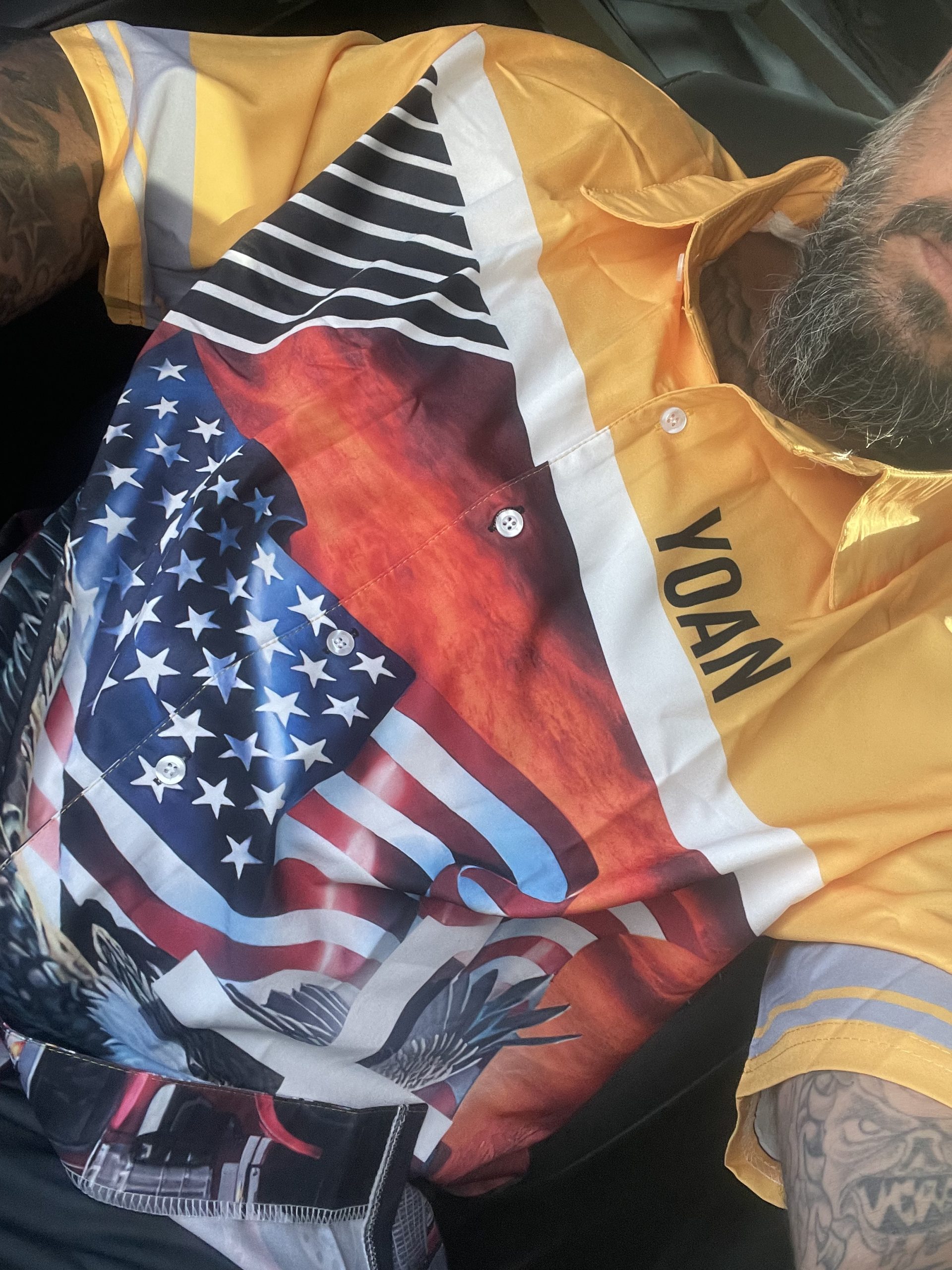 Click to view full screen Personalized Name American Eagle Trucker 3D All Over Printed Clothes NJ39 photo review