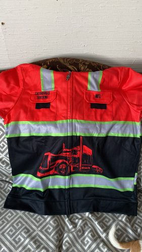 Pocket - Personalized Name And Color Semi Truck Uniform All Over Printed Clothes AD235 photo review