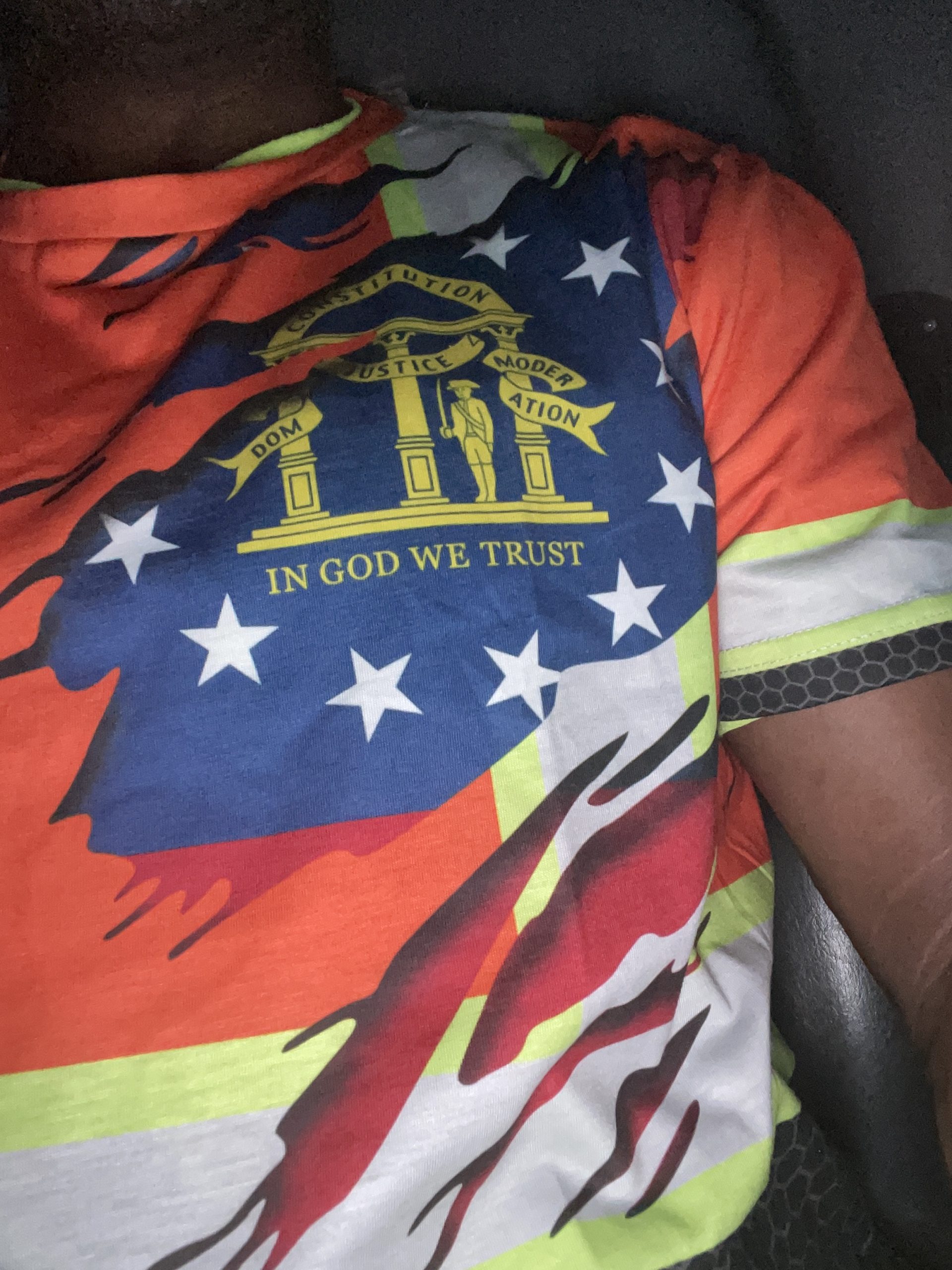 Click to view full screen Pocket – Personalized Name Workwear Style All Over Printed Clothes SS15 photo review