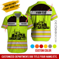 Custom Name and Color Truck Driver Uniform Hoodie - photo 79