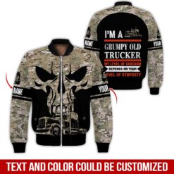 Custom Name Proud Trucker Hoodie - photo 9
