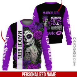 Custom March Girl 3D Hoodie - photo 4