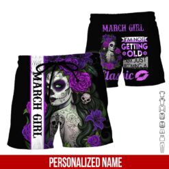 Custom March Girl 3D Hoodie - photo 7