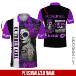 Custom October Girl 3D Hoodie - photo 2