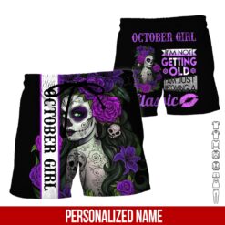 Custom October Girl 3D Hoodie - photo 7