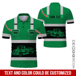 Pocket-Custom Name and Color Love Tow Truck Hoodie - photo 394