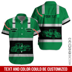 Pocket-Custom Name and Color Love Tow Truck Hoodie - photo 395