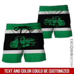 Pocket-Custom Name and Color Love Tow Truck Hoodie - photo 399