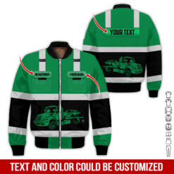 Pocket-Custom Name and Color Love Tow Truck Hoodie - photo 401