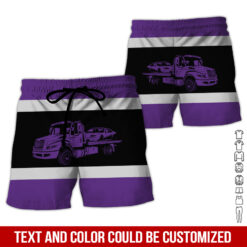 Pocket-Custom Name and Color Love Tow Truck Hoodie - photo 409