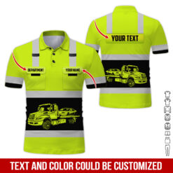 Pocket-Custom Name and Color Love Tow Truck Hoodie - photo 293