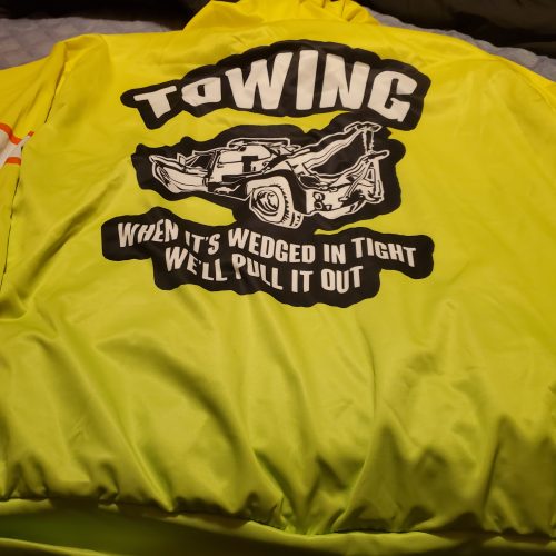 Customized Name And Color Towing All Over Printed Clothes NJ310 photo review