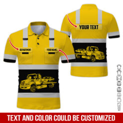 Pocket-Custom Name and Color Love Tow Truck Hoodie - photo 314
