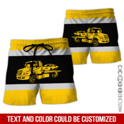 Pocket-Custom Name and Color Love Tow Truck Hoodie - photo 319