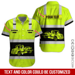 Pocket-Custom Name and Color Love Tow Truck Hoodie - photo 294