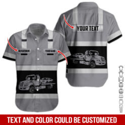 Pocket-Custom Name and Color Love Tow Truck Hoodie - photo 325