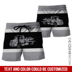 Pocket-Custom Name and Color Love Tow Truck Hoodie - photo 329