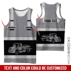 Pocket-Custom Name and Color Love Tow Truck Hoodie - photo 330