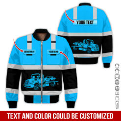 Pocket-Custom Name and Color Love Tow Truck Hoodie - photo 341
