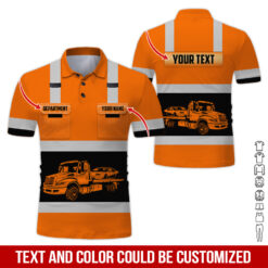 Pocket-Custom Name and Color Love Tow Truck Hoodie - photo 344