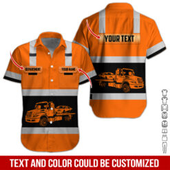 Pocket-Custom Name and Color Love Tow Truck Hoodie - photo 345