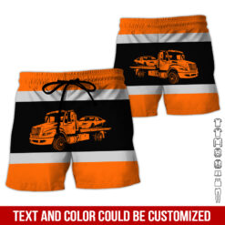 Pocket-Custom Name and Color Love Tow Truck Hoodie - photo 349