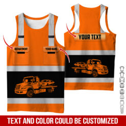 Pocket-Custom Name and Color Love Tow Truck Hoodie - photo 350