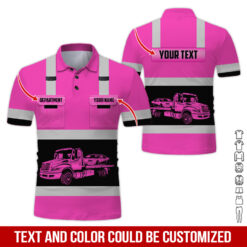 Pocket-Custom Name and Color Love Tow Truck Hoodie - photo 354