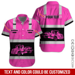 Pocket-Custom Name and Color Love Tow Truck Hoodie - photo 355