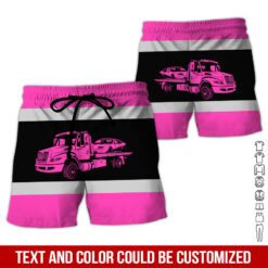 Pocket-Custom Name and Color Love Tow Truck Hoodie - photo 359
