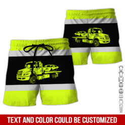 Pocket-Custom Name and Color Love Tow Truck Hoodie - photo 298