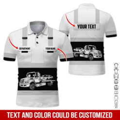 Pocket-Custom Name and Color Love Tow Truck Hoodie - photo 364