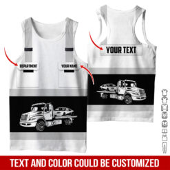 Pocket-Custom Name and Color Love Tow Truck Hoodie - photo 370