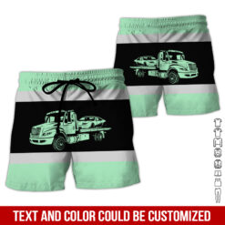 Pocket-Custom Name and Color Love Tow Truck Hoodie - photo 379