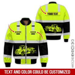 Pocket-Custom Name and Color Love Tow Truck Hoodie - photo 300