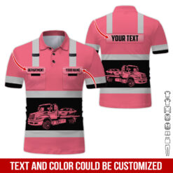 Pocket-Custom Name and Color Love Tow Truck Hoodie - photo 384