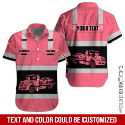 Pocket-Custom Name and Color Love Tow Truck Hoodie - photo 385
