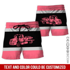 Pocket-Custom Name and Color Love Tow Truck Hoodie - photo 389