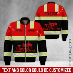 Full Color Custom Name Semi Truck All Over Print Shirt - photo 416