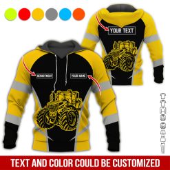 Custom Love Tractor 3D Hoodie - photo 24