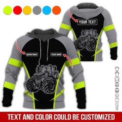 Custom Love Tractor 3D Hoodie - photo 33