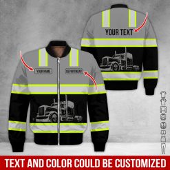 Full Color Custom Name Semi Truck All Over Print Shirt - photo 424