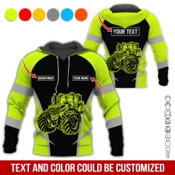 Custom Love Tractor 3D Hoodie - photo 6