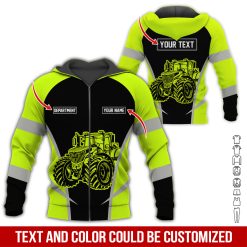 Custom Love Tractor 3D Hoodie - photo 7
