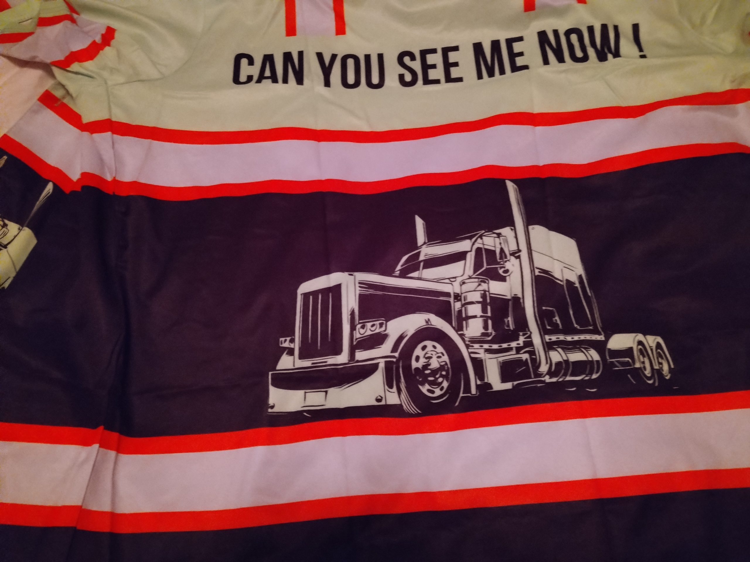 Click to view full screen Customized Name Full Color Semi Truck All Over Printed Clothes AA784 photo review